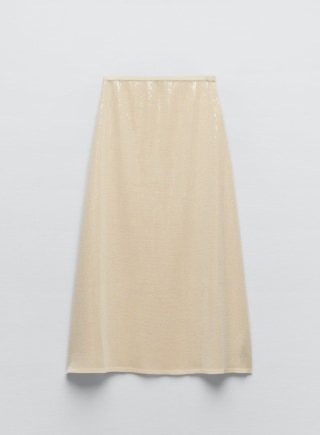Sequin Midi Skirt