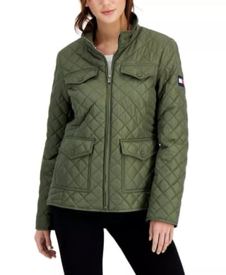 Women's Quilted Zip-Up Jacket