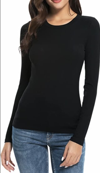 Long Sleeve Slim Fit Top