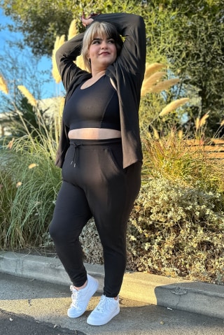 Cheap yoga pants plus size shop