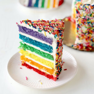 Rainbow Cake From Carlo's Bakery