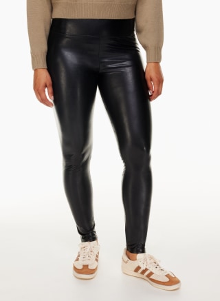 daria pant aritzia high waist vegan leather