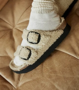 Arizona Shearling Slide Sandal