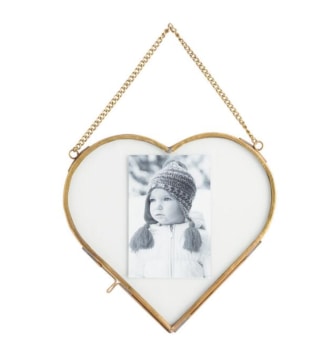Brass Heart Wall Frame