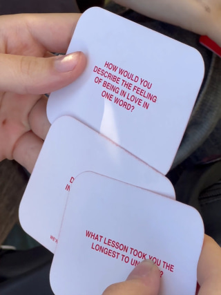 We're Not Really Strangers Card Game