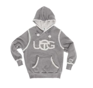 Ugg x Telfar Hoodie, Heather Grey