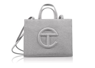 Ugg x Telfar Medium Fleece Shopper, Heather Grey
