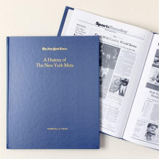 New York Times Custom Baseball Book