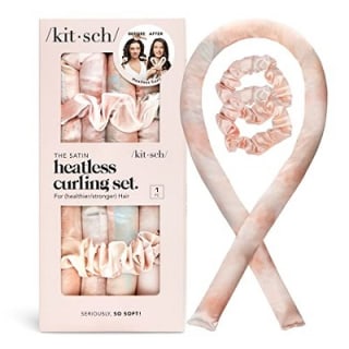 Kitsch "The Original" Satin Heatless Curling Set