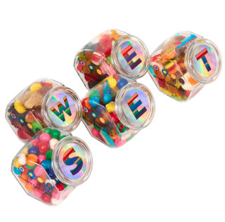 Personalized Mini Candy Jars
