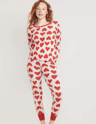 Matching Graphic Pajama Set for Women