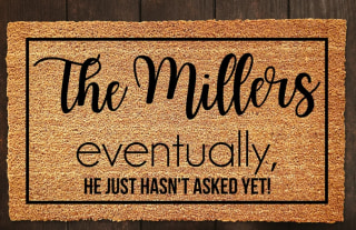 Custom Welcome Doormat