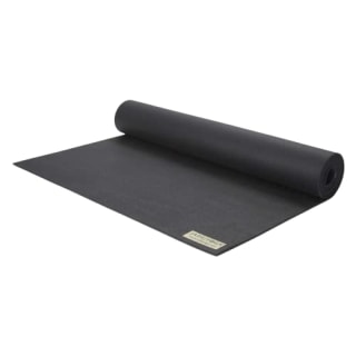 JadeYoga Harmony((TM)) Yoga Mat, Natural Rubber Home Exercise Mat, Durable &amp; Thick Gym Fitness Mat, Workout Mat For Home, Gym Mat/Stretching Mat, Non-Slip Yoga Mat for Women, Mens Yoga Mat, 68" Black