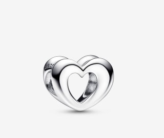 Radiant Open Heart Charm