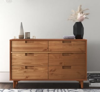 Helmick 6 Drawer Dresser
