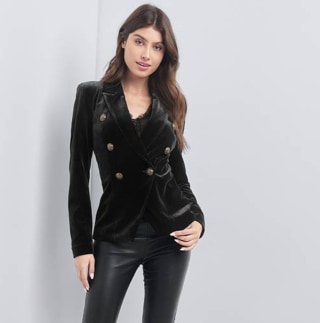 Velvet Blazer