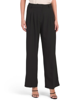 Dressy Crepe Boyfriend Trousers