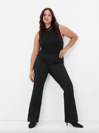 High Rise BiStretch Flare Pants