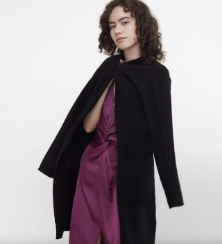The Open Front Long Cardigan with Pockets