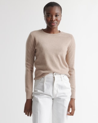Quince Mongolian Cashmere Crewneck Sweater