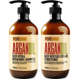 Pure Nature Moroccan Argan Oil Shampoo and Conditioner Set