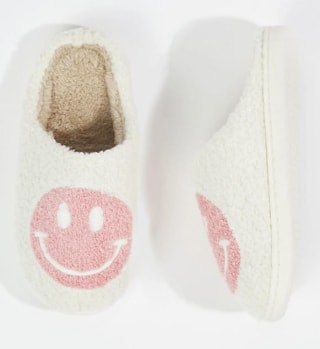 Smiley Face Slippers