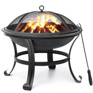 KingSo 22 inch Wood Burning Fire Pit