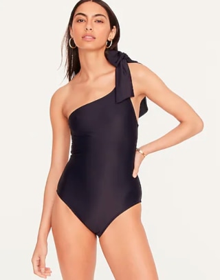 One-Shoulder One-Piece Swimsuit
