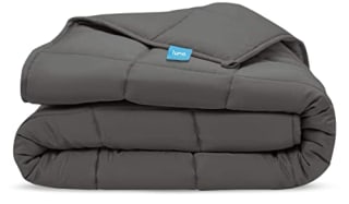 Luna [Bamboo Cooling Weighted Blankets] Premium Quality - Breathable All Seasons Weighted Blankets- [Featured on The Today Show] 100% Lyocell Bamboo - [15lbs - Queen - 60" x 80"] [Dark Grey]