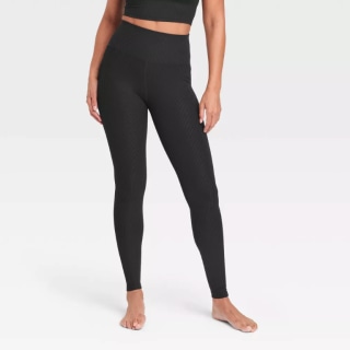 Rib Curvy Leggings