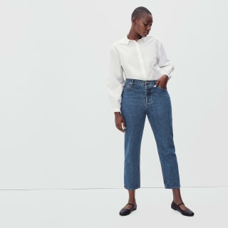 Women's Curvy '90s Cheeky  Jean by Everlane in Medium Blue Wash, Size 30