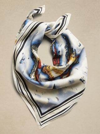 Signature Silk Scarf
