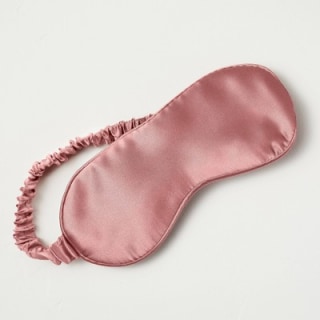 Solid Silk Eye Mask Rose - Casaluna(TM)