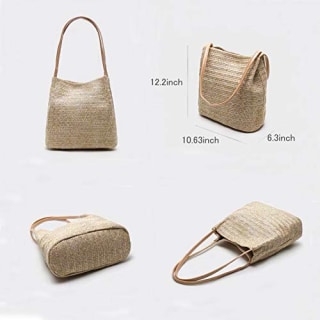 Aphoraeny Straw Tote