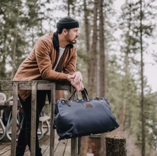 Line of Trade Canvas Weekender Bag