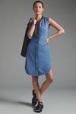 Anthropologie Pilcro Collared Shirt Dress