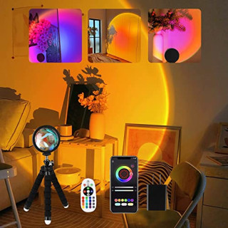 Eneseas Smart LED Sunset Projection Lamp