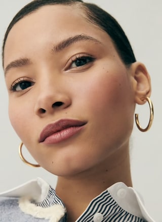 Gold Hoop Earrings