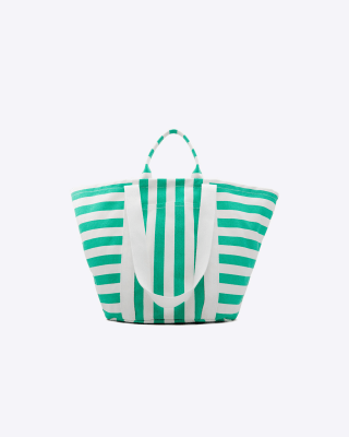 Canvas Tote in Awning Stripe
