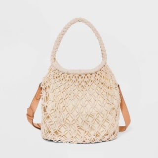 Crochet Crossbody Bag - Universal Thread(TM) Natural