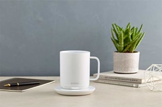 Ember Temperature Control Smart Mug 2, 10 Oz, App-Controlled Heated Coffee Mug with 80 Min Battery Life and Improved Design, White