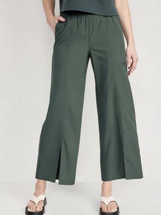 Stretch Tech High-Waist Pants