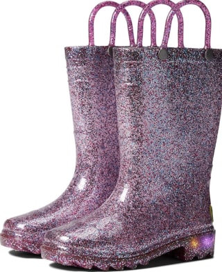 Unisex-Child Lighted Rain Boots
