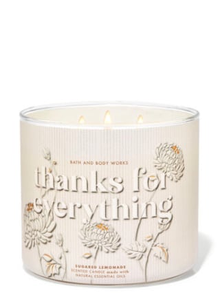 Sugared Lemonade 3-Wick Candle