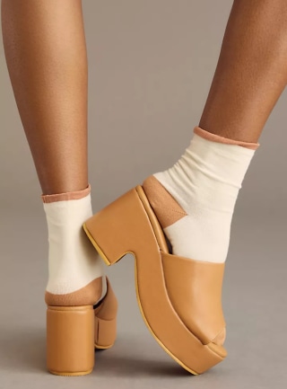 Terry Platform Sandals