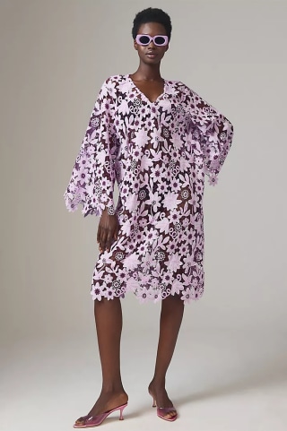 Floral Lace Kaftan