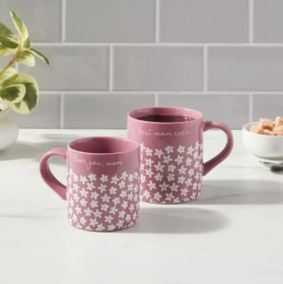 'Best Mom Ever' Mug and Mini 'Love You Mom' Mug