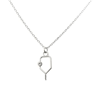 Pickleball Paddle Pendant Necklace