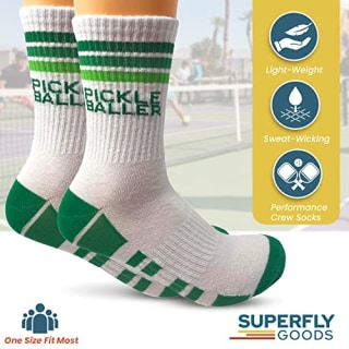 Super Fly Goods Pickle Baller Pickleball Socks