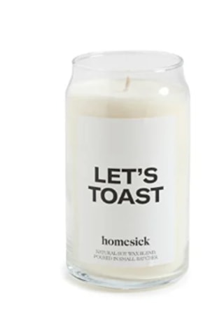 Homesick Let’s Toast Candle